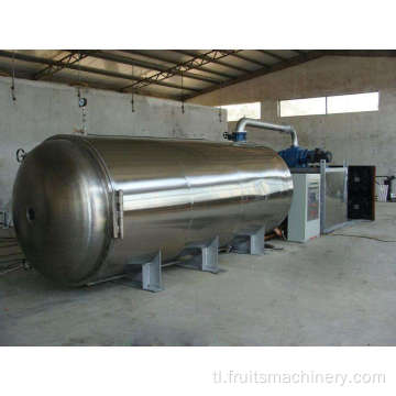 Pang -industriya na pinatuyong mangga pinya vacuum drying machine